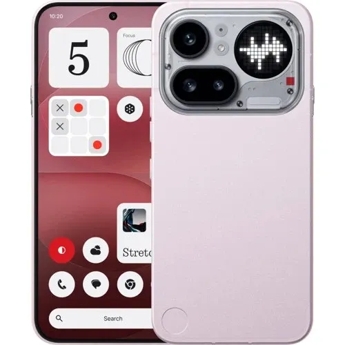Смартфон Nothing Phone 4a Pro 12/256 ГБ, розовый