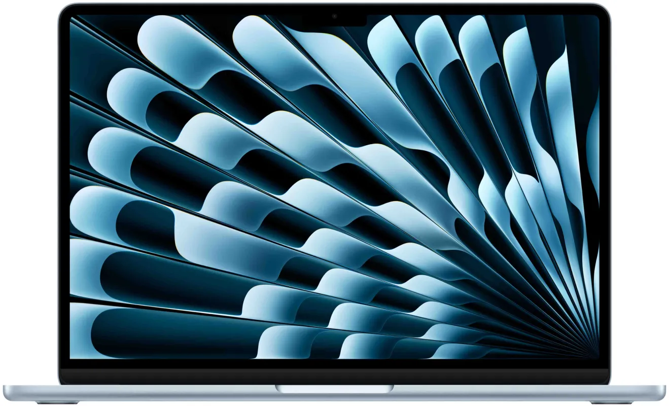 Apple MacBook Air 15" M5 16 ГБ, 512 ГБ SSD, «небесно-голубой» (MDVQ4)