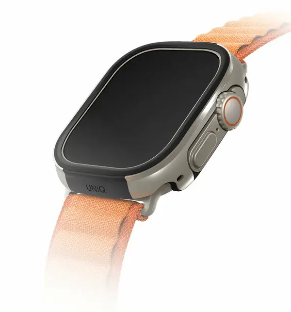 Чехол Uniq Valencia aluminium для Apple Watch Ultra 49 мм, серый